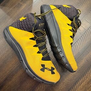 Under Armour Project Rock Highlight Delta Yellow and Black Men’s Shoes